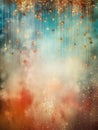 Generative AI: Colorful shiny stars background Royalty Free Stock Photo