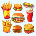 Cute_Junkfood_Fastfood_Cartoon_Set1_3