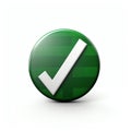 Generative AI 3d check mark icon-