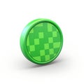 Generative AI 3d check mark icon-