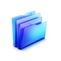 Generative AI 3d search icon concept-