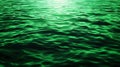 Generative AI Deep green water background Light ripples and waves on the water surface Beautiful green background Royalty Free Stock Photo