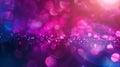 Generative AI Defocused neon glow Light flare overlay Futuristic led illumination Blur ultraviolet magenta pink pu Royalty Free Stock Photo