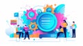 Generative AI Devops Specialists Work Collaboration-