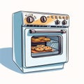 House_An_oven_Illustration1_2