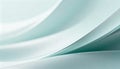 Generative AI Elegant Abstract Background with Soft Teal Waves Perfect for Modern Design and Creative Projects bus Royalty Free Stock Photo
