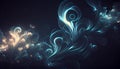 Generative AI, Ethereal Symphony: A Beautiful and Serene Abstract Wallpaper