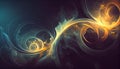 Generative AI, Ethereal Symphony: A Beautiful and Serene Abstract Wallpaper