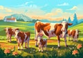 Generative AI Farmers Work on Ranch-