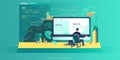Generative AI Front End Development Concept-
