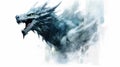 Generative AI, Frostfire: The Icy Breath of the Mighty Dragon