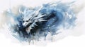 Generative AI, Frostfire: The Icy Breath of the Mighty Dragon
