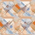 Generative AI Gingham check plaid pattern- Royalty Free Stock Photo