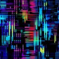 Generative AI Glitch Effect Elements Set-