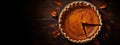 Generative AI, Homemade american traditional pumpkin pie