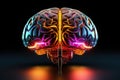 Human brain neural plasticity, neuroscience and neurobiology. Neurological diseases, mind disorders with neuroradiology oncology.