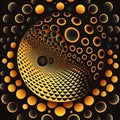 Generative AI, illustrations, Geometry patterns background. Mixed colors abstract pattern, digital abstract pattern Royalty Free Stock Photo