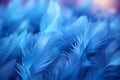 Generative AI Image of Feather Symbolizing Depression Sadness of Blue Monday Concept