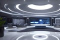 futuristic recreational room for modern homes Royalty Free Stock Photo
