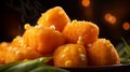 Cheesy corn poppers, perfectly crispy on the outside, with a molten cheese and sweet corn filling