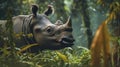 Sumatran Rhinoceros is under the endangered species