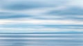 Generative AI Impressionistic image of the shoreline of hudson bay taken by panning with a slow shutter speed alon