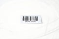Generative AI item identification code with barcode details Royalty Free Stock Photo
