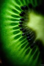 Generative AI, Macro Fresh Kiwi textured background Royalty Free Stock Photo