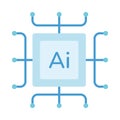 Generative AI Microchip Processor