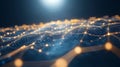 Generative AI Network Visualizing Digital Connections
