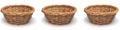Generative Ai produced an image that showcases a round woven basket isolated on a transparent background Royalty Free Stock Photo