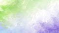 Generative AI Purple blue green abstract watercolor background Colorful art background with copy space for design Royalty Free Stock Photo