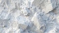 Generative AI Rock texture The surface of the mountain is like a stone wall White gray grunge background with copy Royalty Free Stock Photo