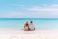 Romantic_couple_in_love_kissing_on_tropical_island_1690504723155_6 Royalty Free Stock Photo