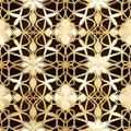 Generative AI Seamless geometric pattern with- Royalty Free Stock Photo