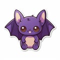 Generative AI Set Cute Bats-