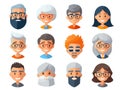 Generative AI Set of People Avatars-