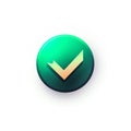 Generative AI Shield check mark icon-