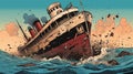 Generative AI Shipwreck Accident-