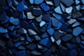 Abstract_nature_pebbles_background_Royal_blue_pebbles_texture_4 Royalty Free Stock Photo