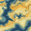 Generative AI Topographic Map Seamless Pattern- Royalty Free Stock Photo