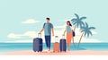 Generative AI Tourism and Travel Industry- Royalty Free Stock Photo