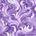 Generative AI wavy and swirled brush-