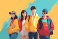 Generative AI Youth Concept with Street-