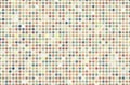 Generative circle or ellipse pixel mosaic for design wallpaper, texture or background.