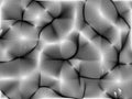 Generative filamentous flat chaos theory mathematical modeling - gray turbulent dynamic system background or texture