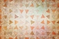 Generative multiple shapes pixel mosaic for design wallpaper, texture or background. Pattern, web, effect, backdrop & pattern. Royalty Free Stock Photo