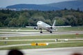 A7-ABW takes off at zurich airport