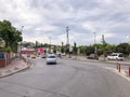 Generic architectral view and streets in Kasimpasa distrct of Beyoglu, Istanbul Royalty Free Stock Photo