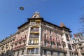 Generic architecture and street view from Geneva, Switzerland Royalty Free Stock Photo